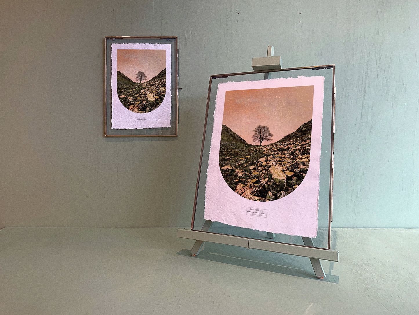 SYCAMORE GAP SKYLINE ART PRINT