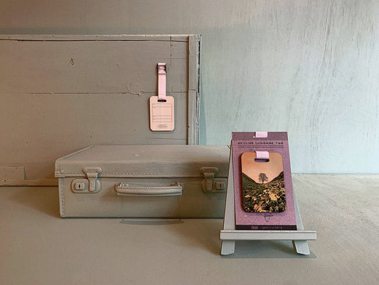 SYCAMORE GAP SKYLINE LUGGAGE TAG