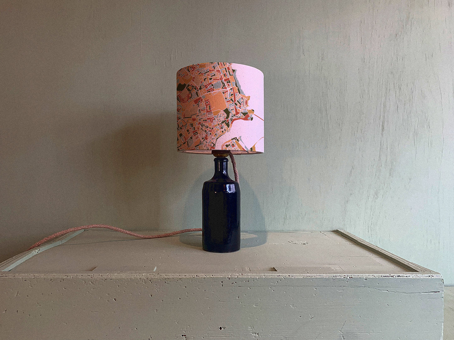 TYNEMOUTH MAP LAMPSHADE