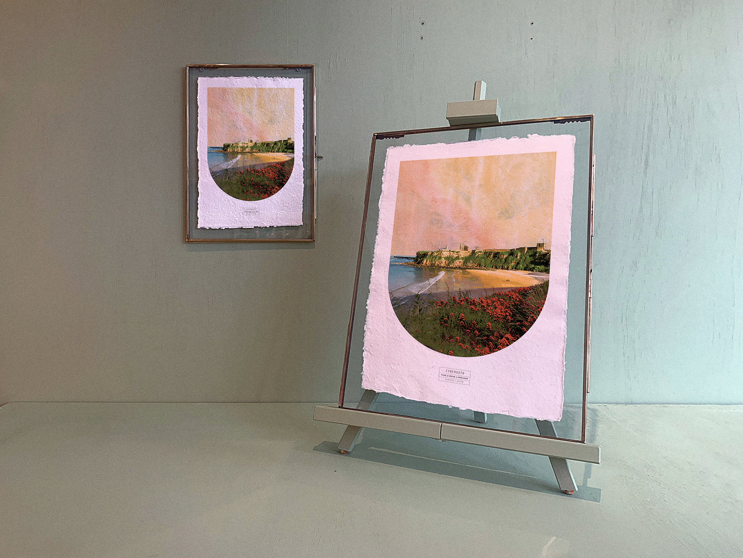 TYNEMOUTH SKYLINE ART PRINT