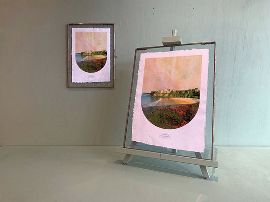 TYNEMOUTH SKYLINE ART PRINT