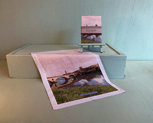 VERONA SKYLINE TEATOWEL