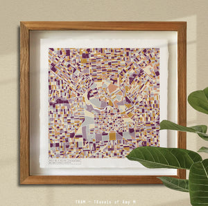 ADELAIDE MAP ART PRINT