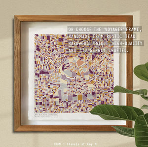 ADELAIDE MAP ART PRINT
