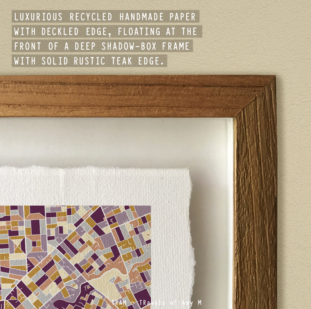 ADELAIDE MAP ART PRINT