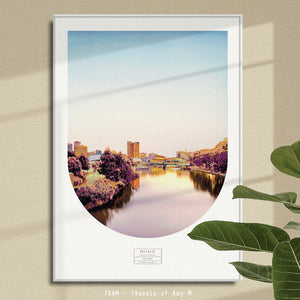 ADELAIDE SKYLINE ART PRINT