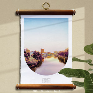 ADELAIDE SKYLINE ART PRINT