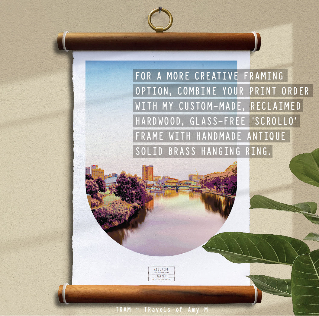 ADELAIDE SKYLINE ART PRINT