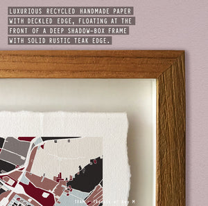 AMSTERDAM MAP ART PRINT