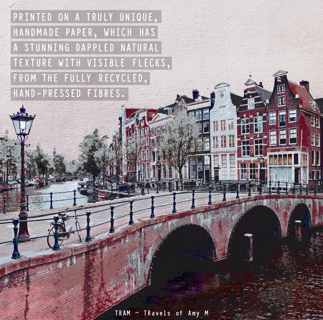 AMSTERDAM SKYLINE ART PRINT