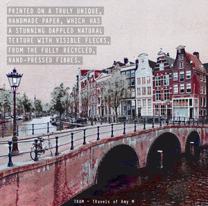 AMSTERDAM SKYLINE ART PRINT