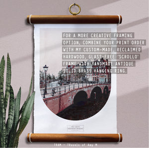 AMSTERDAM SKYLINE ART PRINT