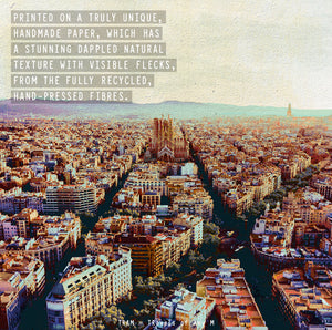 BARCELONA SKYLINE ART PRINT