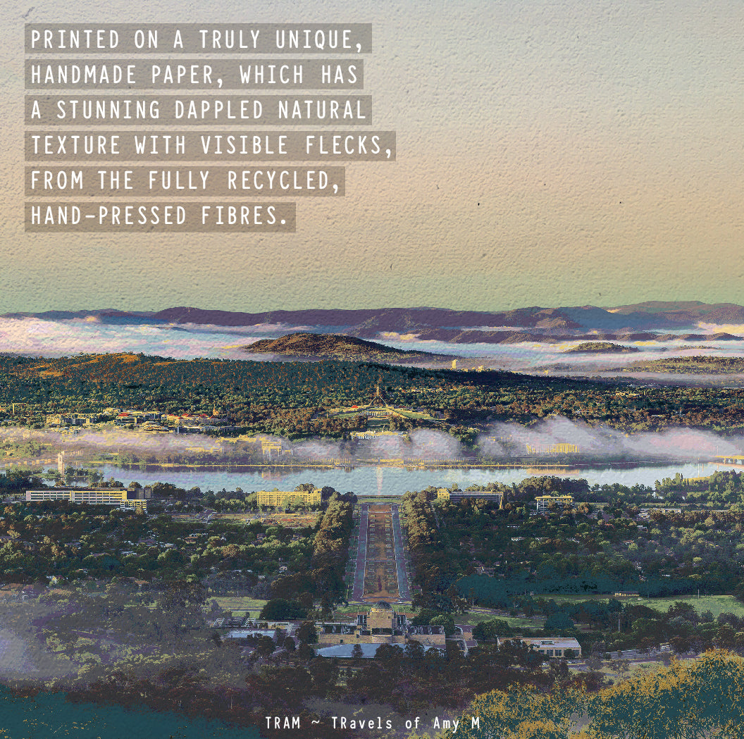 CANBERRA SKYLINE ART PRINT