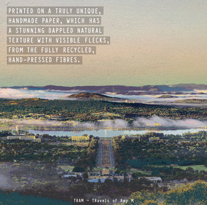 CANBERRA SKYLINE ART PRINT