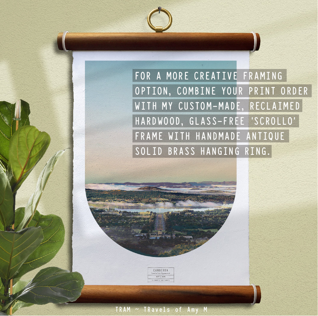 CANBERRA SKYLINE ART PRINT