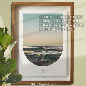 CANBERRA SKYLINE ART PRINT