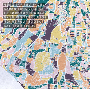 CANGGU MAP ART PRINT