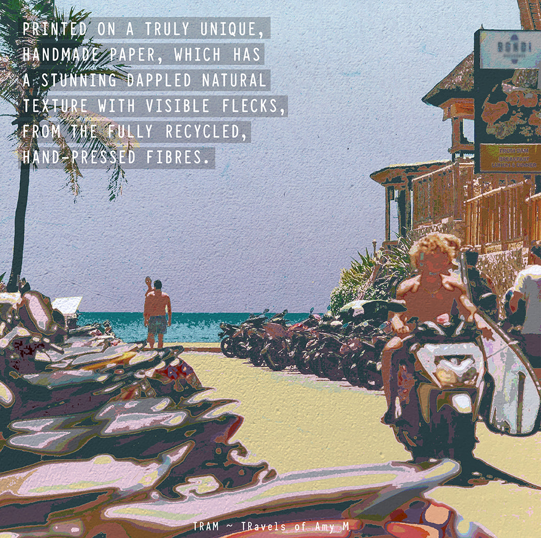 CANGGU SKYLINE ART PRINT