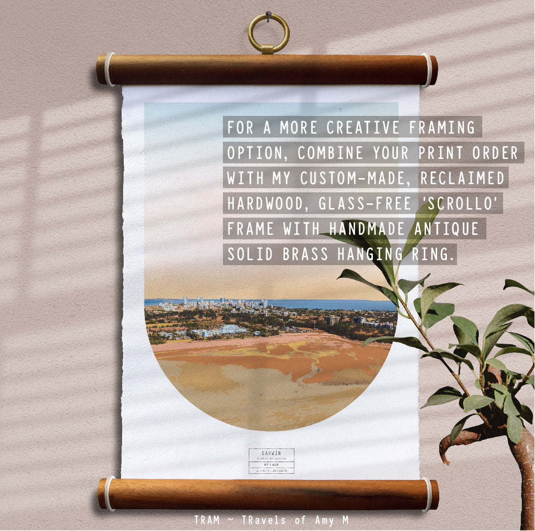 DARWIN SKYLINE ART PRINT