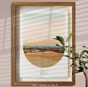 DARWIN SKYLINE ART PRINT