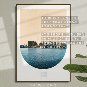 FREMANTLE SKYLINE ART PRINT