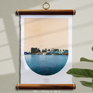FREMANTLE SKYLINE ART PRINT