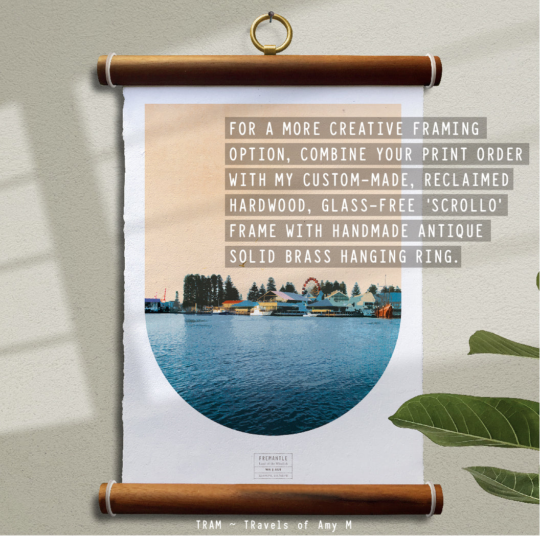FREMANTLE SKYLINE ART PRINT