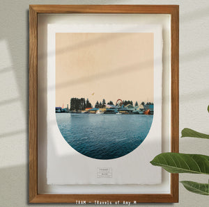 FREMANTLE SKYLINE ART PRINT