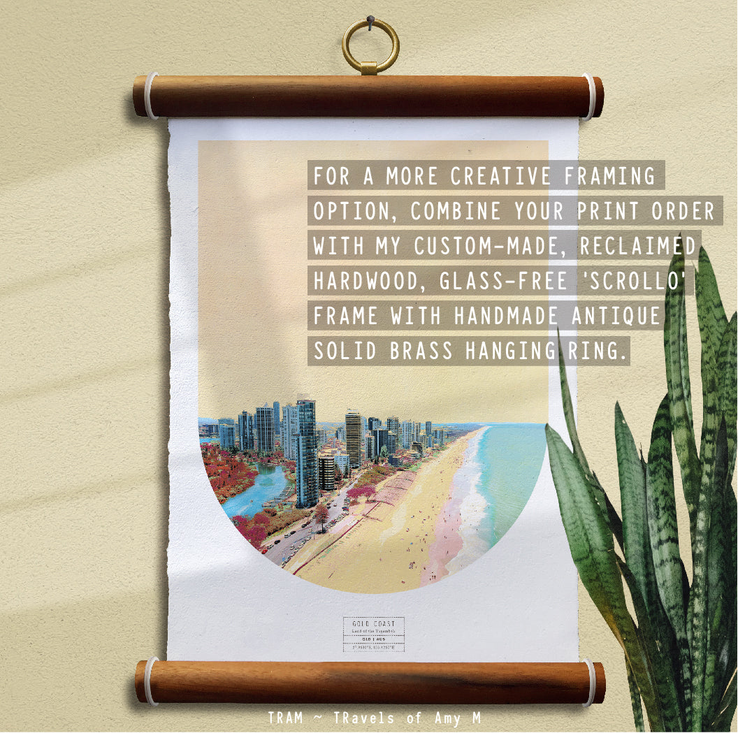 GOLD COAST SKYLINE ART PRINT
