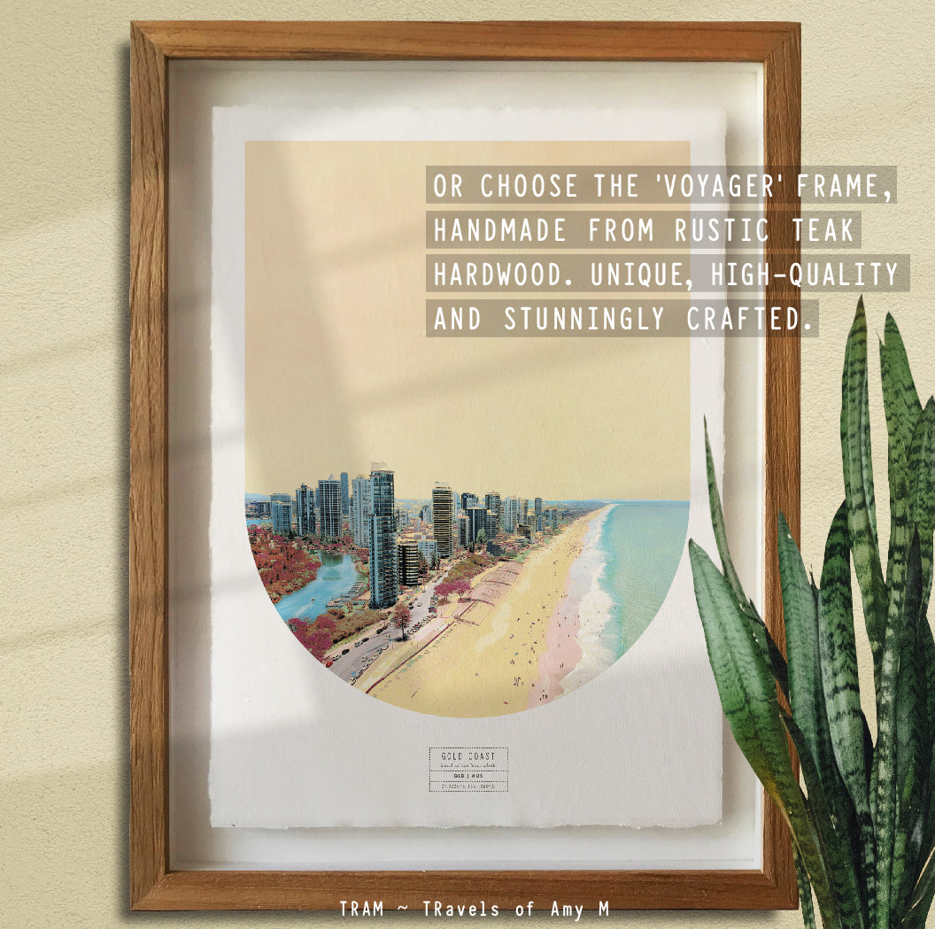 GOLD COAST SKYLINE ART PRINT