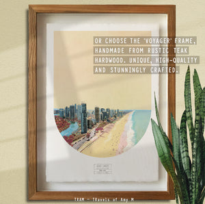GOLD COAST SKYLINE ART PRINT
