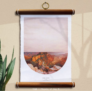 GRAND CANYON SKYLINE ART PRINT