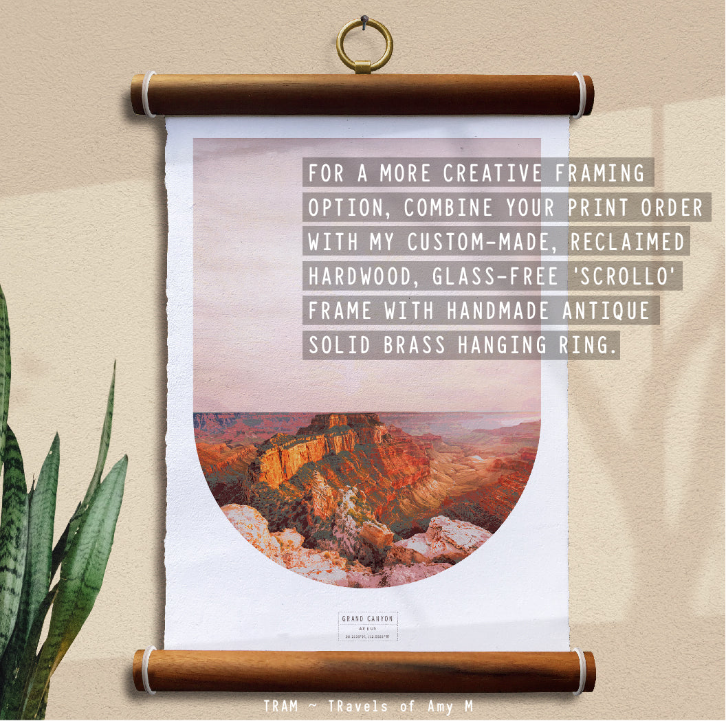 GRAND CANYON SKYLINE ART PRINT