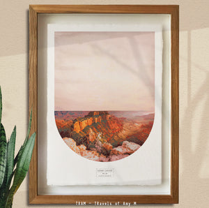 GRAND CANYON SKYLINE ART PRINT
