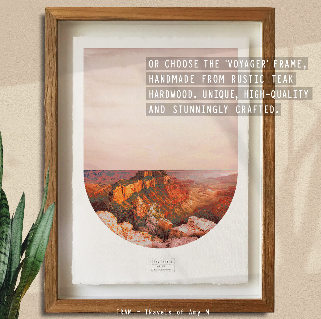 GRAND CANYON SKYLINE ART PRINT