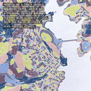 HOBART MAP ART PRINT