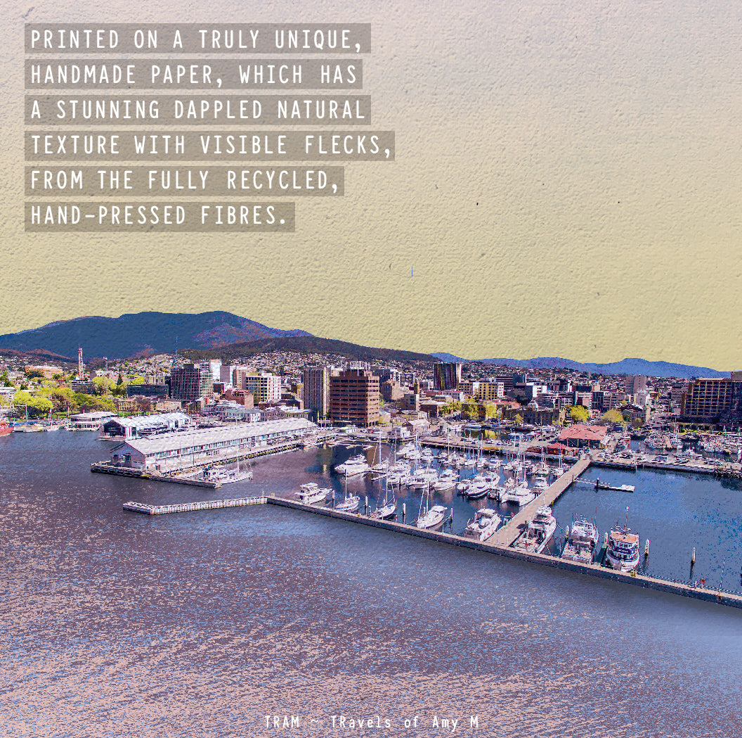 HOBART SKYLINE ART PRINT