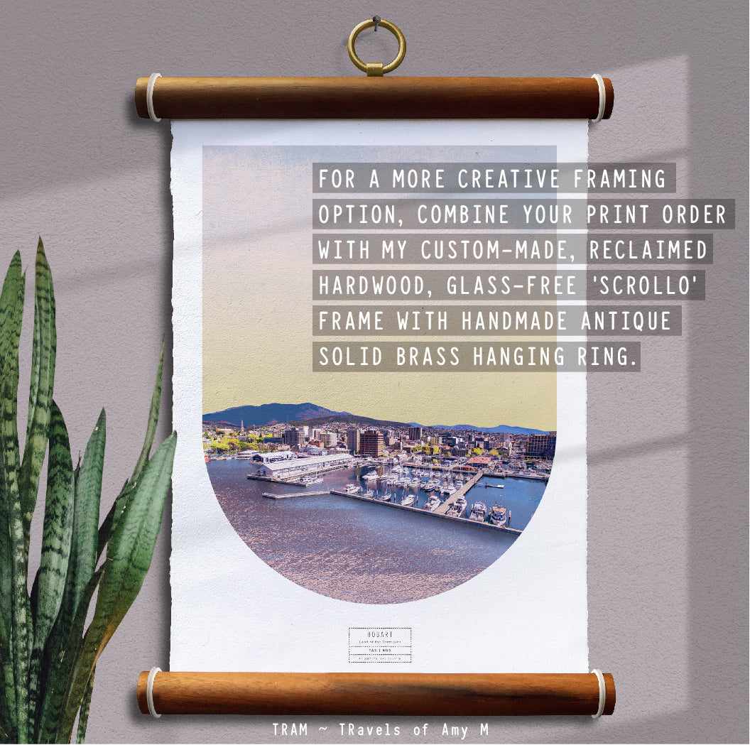 HOBART SKYLINE ART PRINT