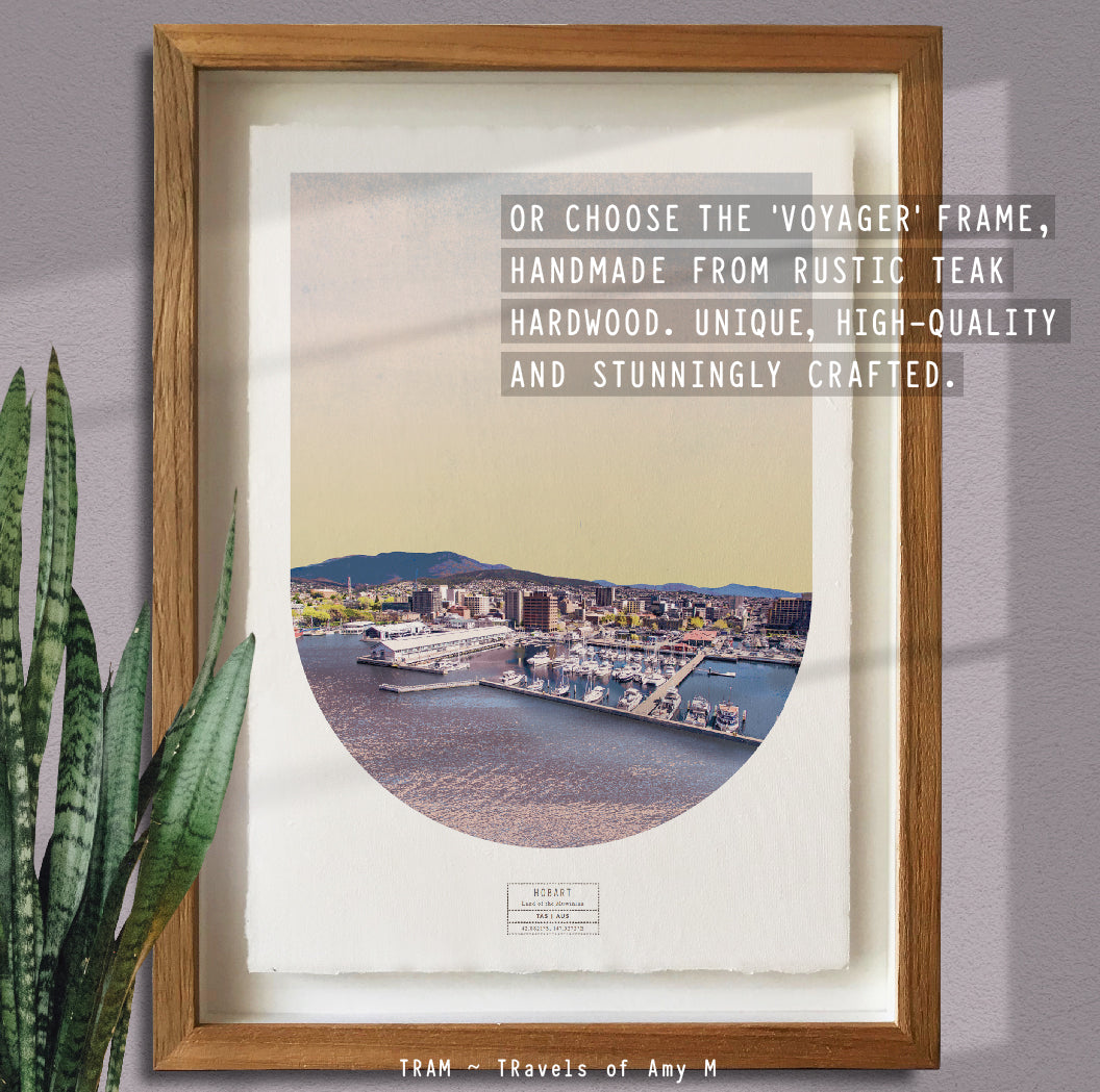 HOBART SKYLINE ART PRINT
