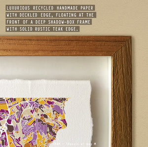 ISTANBUL MAP ART PRINT