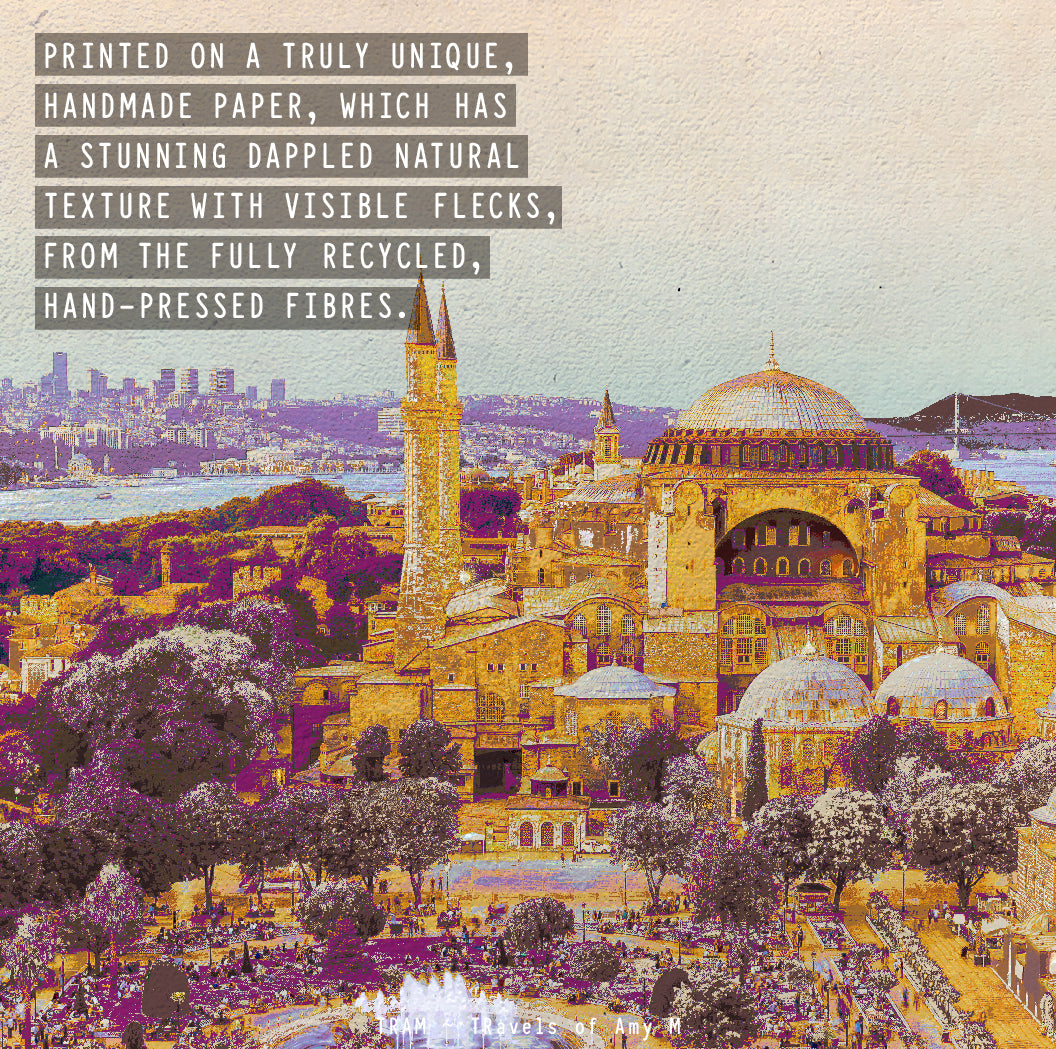 ISTANBUL SKYLINE ART PRINT
