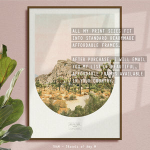 JOSHUA TREE SKYLINE ART PRINT