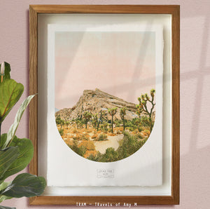JOSHUA TREE SKYLINE ART PRINT
