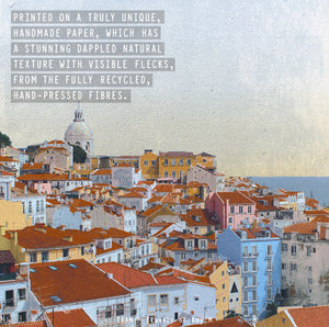 LISBON SKYLINE ART PRINT