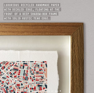 LONDON MAP ART PRINT