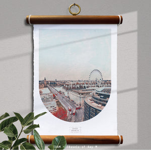 LONDON SKYLINE ART PRINT