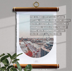 LONDON SKYLINE ART PRINT