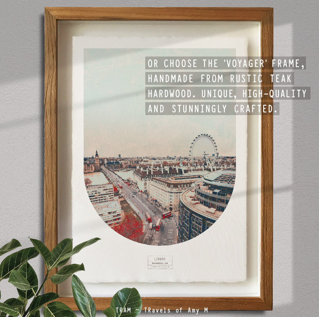 LONDON SKYLINE ART PRINT