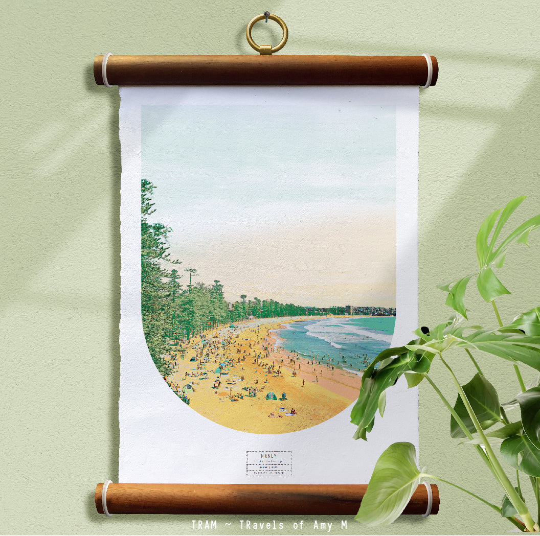 MANLY SKYLINE ART PRINT